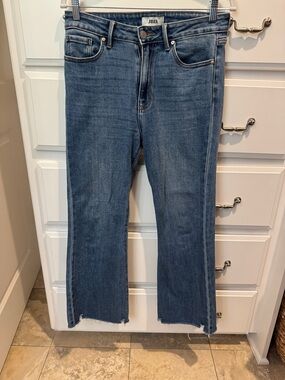 JBD Frayed Crop Ankle Jeans